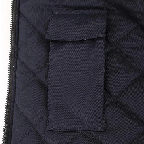 Tuf Heavy Duty Reversible Mens High Hi Viz Vis Body Warmer Gilet Vest Bodywarmer - Bild 4 von 13