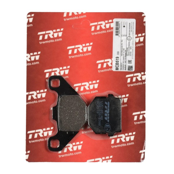 TRW Bremsbelag (FüR: Aprilia Tuono 125 ABS (Euro 5) XAB00 21-24 Hinten )-image