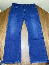 VTG Levi's 517 Red Tab Jeans Men's 36x30 (Fits 35x29) Blue Bootcut 90s