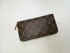 Louis Vuitton Monogram Zippy Long Wallet Round Brown W/Box