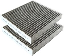 2PCS Activated Carbon Cabin Air Filter Compatible with Toyota RAV4 Camry Corolla