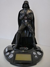Darth Vadar radio alarm clock 2008, missing light saber & battery cover.