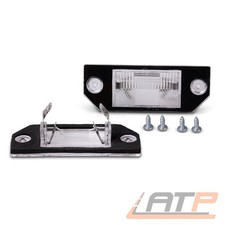 2x KENNZEICHENLEUCHTE LAMPENTRÄGER LINKS + RECHTS SET FÜR FORD C-MAX FOCUS 2 