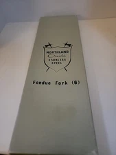 Vintage Fondue Fork Set Northland Oneida Stainless Made in Japan