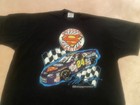 Vtg 1999 Superman Jeff Gordon Racing T Shirt Men’s 2XL Black Double Sided NASCAR — photo 1
