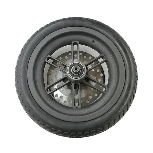 Swagtron Swagger 5 Boost Scooter - Rear Solid Rubber Tire, Rim and Rotor
