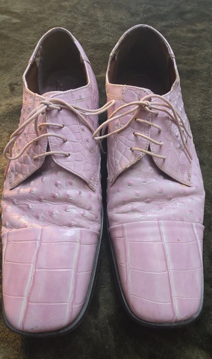 light pink dress shoes for men Oxford | Fast Shipping honored style for men of distinction Mens Pink Shoes –