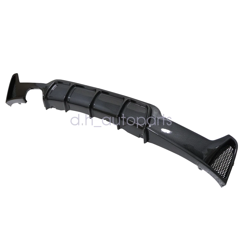 New Rear Bumper Diffuser Carbon Fiber For BMW 420i Gran Coupe 14-20 - Image 4 of 4