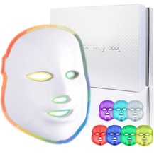 7 Colors LED Light Face Mask Skin Rejuvenation Therapy Anti-aging Red
