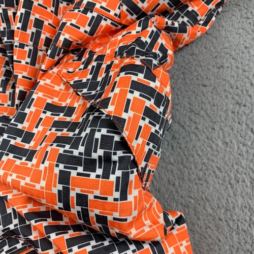 Spyder Ski Pants Kids 12 Orange Geometric Propulsion Snowboarding Snow Boys - Picture 18 of 19