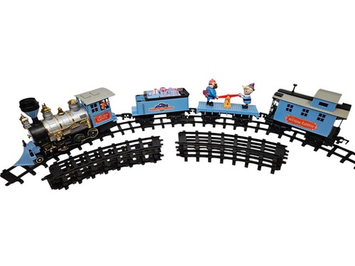 Memory Lane Rudolph Island Of Misfit Toys Rudolph's Red Nose Express Train Set - Picture 15 of 16