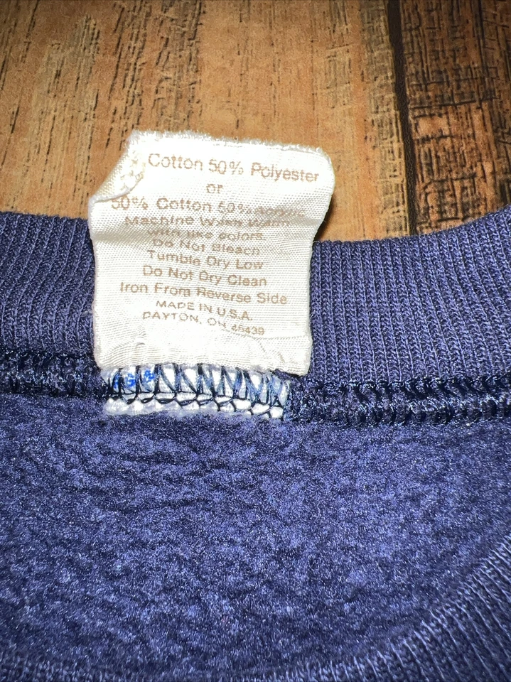 VTG. 90s Peanut Butter & Jelly Embroidered Golf Bag  Crew Neck Sweatshirt Size S - Image 4 of 4