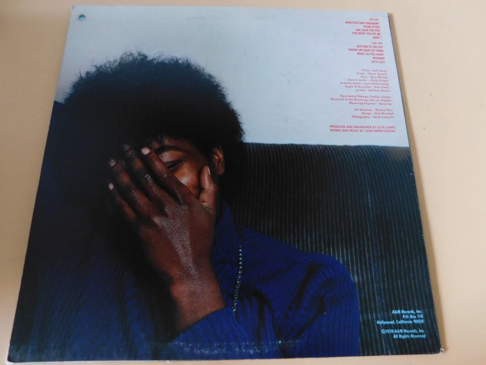 Joan Armatrading - To the Limit - Promo - Vinyl 12" LP - Bild 2 von 2
