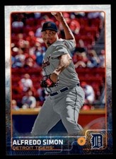 2015 Topps #654 Alfredo Simon Detroit Tigers