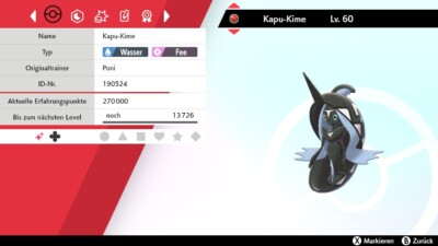 Kapu-Kime Shiny | ORIGINAL EVENT POKEMON | Pokemon Schwert & Schild