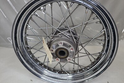 OEM Harley Davidson Chrome FRONT Spoke Wheel 16 