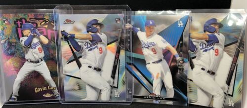 Gavin Lux 2020 Topps Finest 9 Card Lot! Rookie Refractor, The Man Insert & More! - Picture 1 of 1