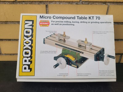 New Proxxon Micro Compound Table KT 70