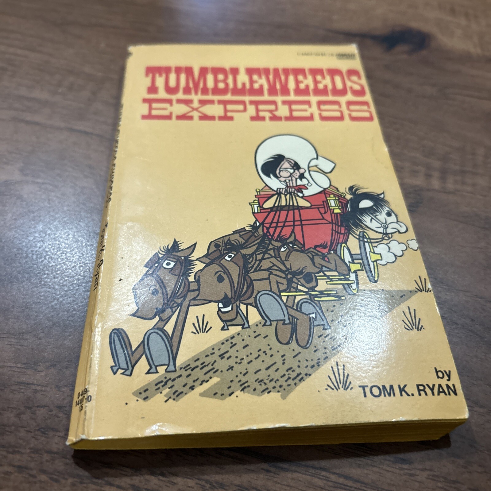 Tumbleweeds Express by Tom K. Ryan 1981 Paperback Fawcett Gold Medal 1st COMICS