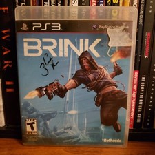 Brink (Sony PlayStation 3, 2011) Complete in Box CIB