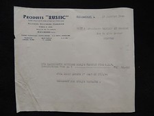 Facture Rustic charcuterie