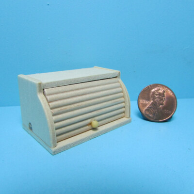 Dollhouse Miniature Wood Working Bread Box IM65430