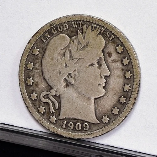 1909 Barber Quarter - Fine (#57343-L)