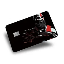God of War Credit Card Skin/Credit Card Sticker- God of War Gaming Skin/ Sticker