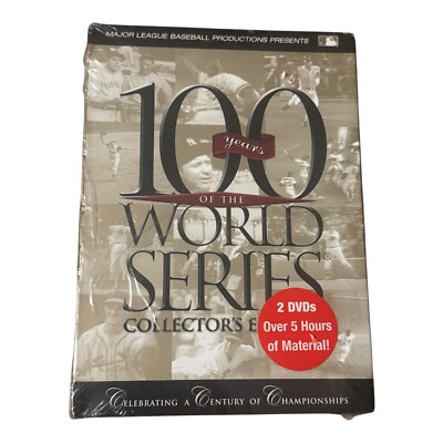 Major League Baseball 100 Years of the World Series Collectors Ed DVD NEW SEALED