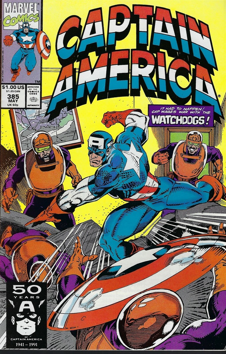 Captain America(Marvel-1968)#385 - Watch Dogs(7.0) | eBay