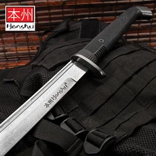 Honshu Katana Dark Damascus