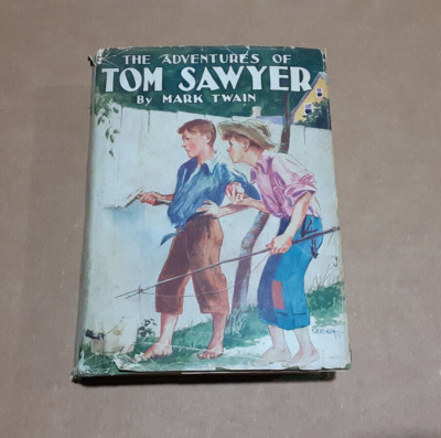The Adventures of Tom Sawyer by Mark Twain 1920 Hardcover Vintage | eBay