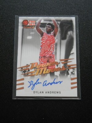 2021-22 Leaf Pro Set Power Moves Auto #PM-DA1 Dylan Andrews  UCLA Bruins