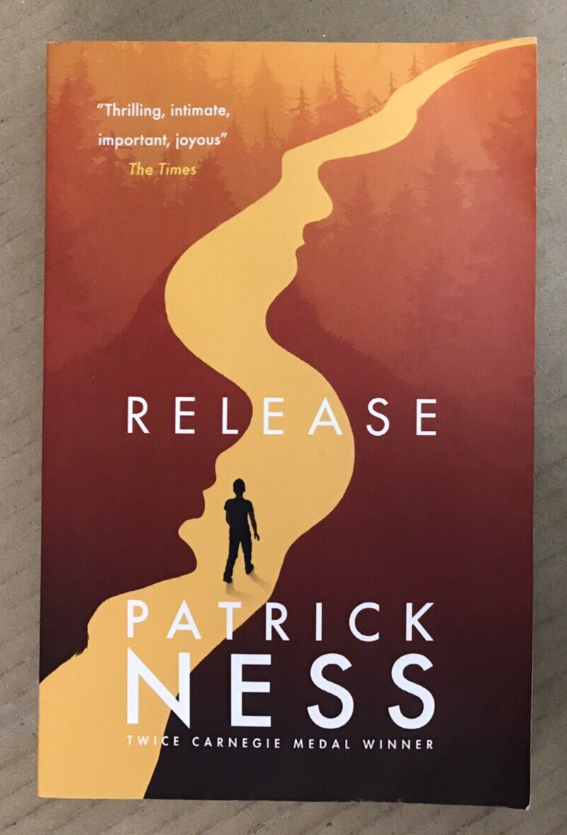 Release - Patrick Ness - SIGNED Paperback - 2018 - Novel / Fiction