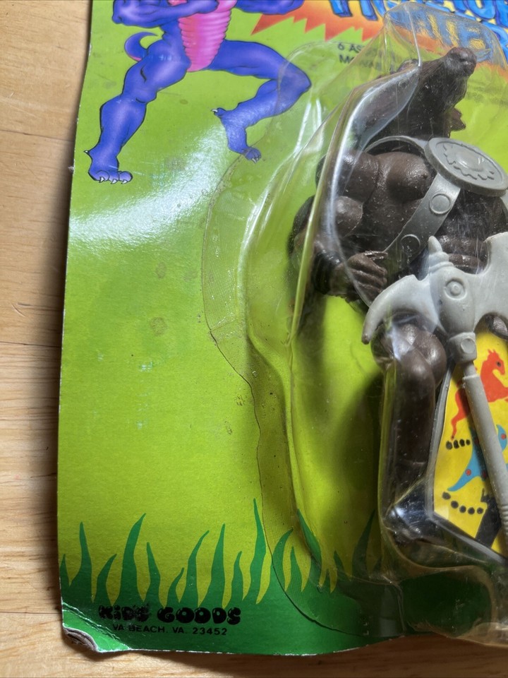 Vintage Dinosaur Fighter Bootleg MOTU Knockoff Action Figure Kid’s