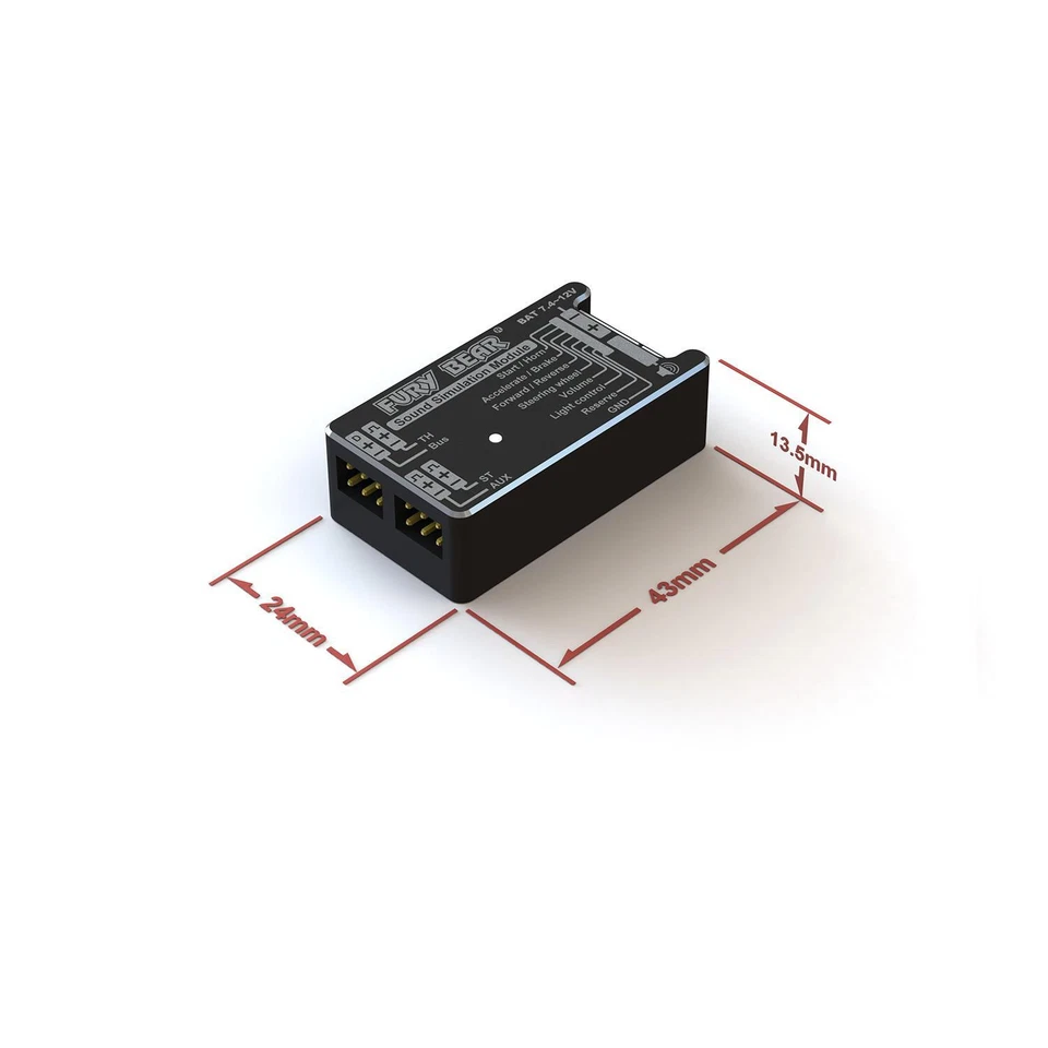 Sound System for 1/14 LESU Tamiya FH750 RC Trailer Truck Lorry Vehicle Best Gift - Image 2 of 4