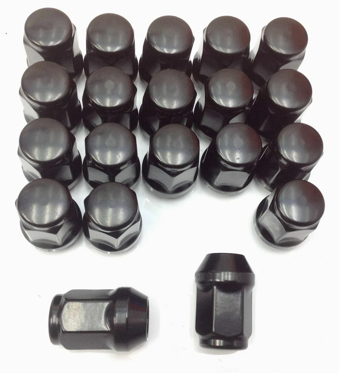 COMMODORE HOLDEN VB VC SLE NEW MAG REPLACEMENT BLACK WHEEL NUTS eBay