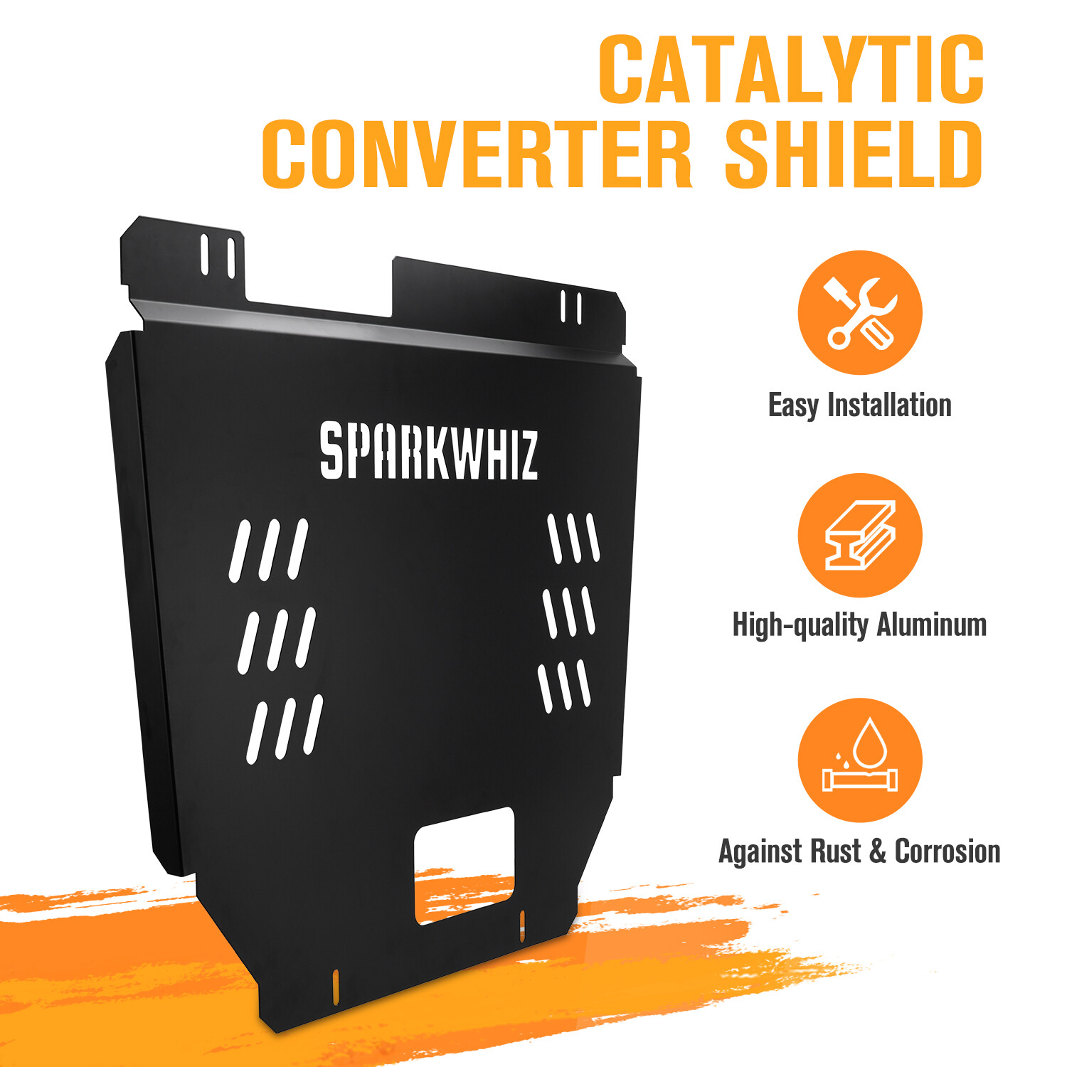 Aluminum Catalytic Converter Protection Shield Cover For Ford F150 0922 Guard eBay