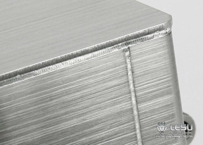 Réservoir Hydraulique Métallique 82x50x50mm LESU échelle 1/14 - Pour Camion RC Tamiya, Bricolage DIY