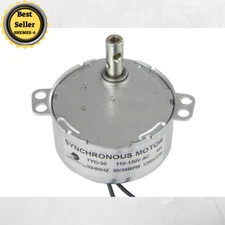 CHANCS TYD-50 Small Electric Motor 110-130V 33-39RPM CW/CCW AC Synchronous Ge...