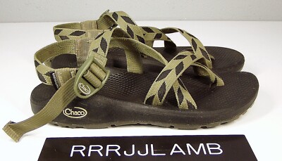 Chaco Strappy Black and Olive Sandals Chaco | Shoes | Chaco Strappy Sandals In Olive And Black  main image 2