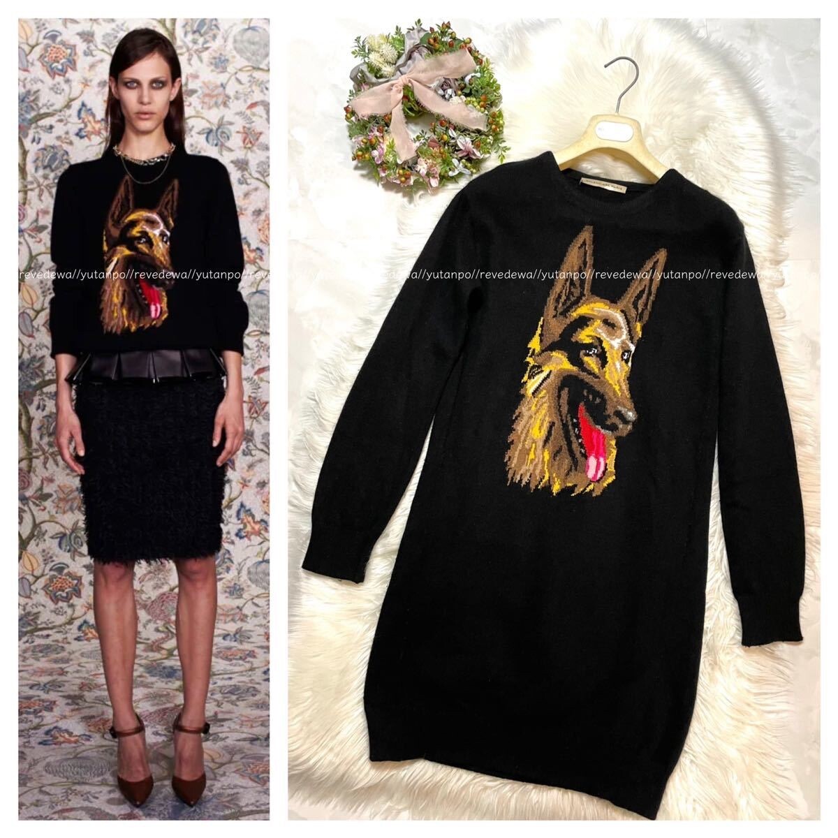 Genuine Collection Model Balenciaga Dog Design Knit O… Gem