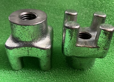 2pk) Carr Lane CL-13-BK | 3/4-10'' Thread x 1-1/2'' Diameter Bar Knob, Cast Iron