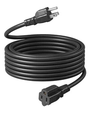 DEWENWILS Outdoor 25 FT Extension Cord , Waterproof Extension Cable 16/3 SJTW, 