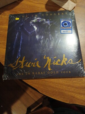 STEVIE NICKS-Live In Concert The 24 Karat Gold Tour 2LP NEW! Blue & White Vinyl