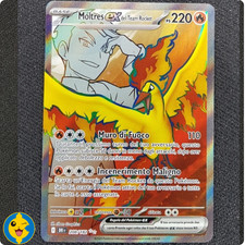 MOLTRES EX 208/182 - DRI Pokemon Rivali Predestinati - ITALIANO - NEAR MINT