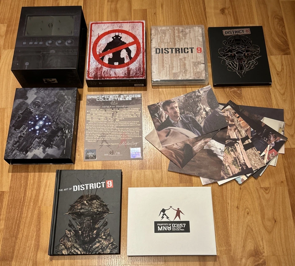 District 9 MAG MPM #03 Blu-ray Collector's Edition ULTRA LTD EDITION 03/70 - Image 2 of 4