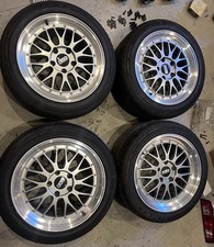 Bbs Lm133 Lm134 Wheels Corvette Bmw 18x10 17x9 New Tires
