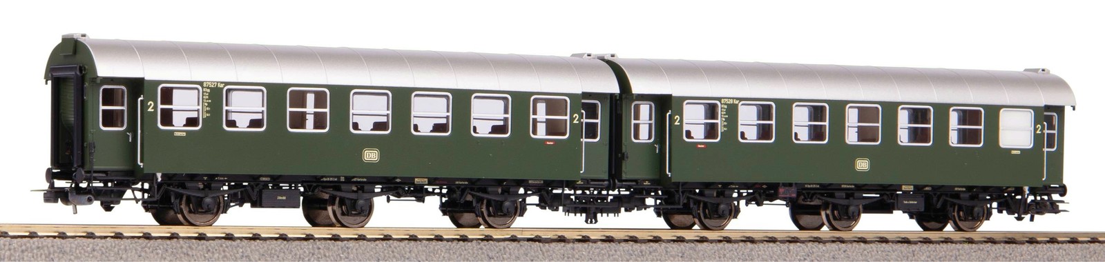 Piko H0 58241 Expert 2er Set Umbauwagen B3yg + B3yg DB III