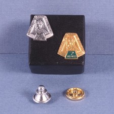 Vintage UPS United Parcel Service Employee Badge 2 & 7 Year Driver Service Pins